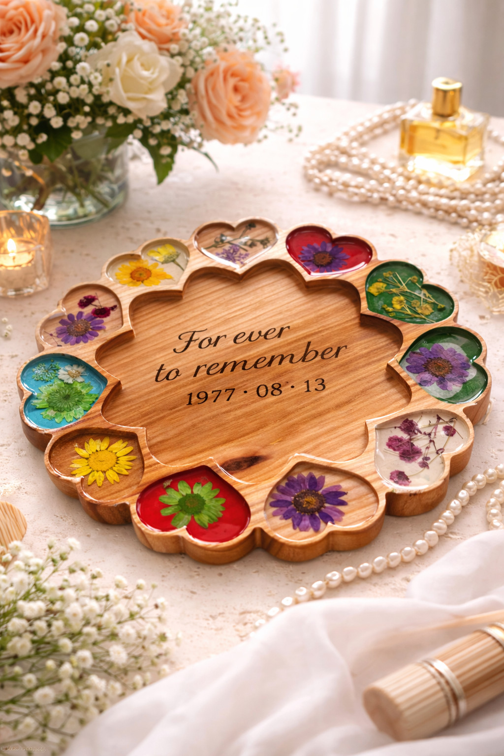 Hearts of Memory Tray
