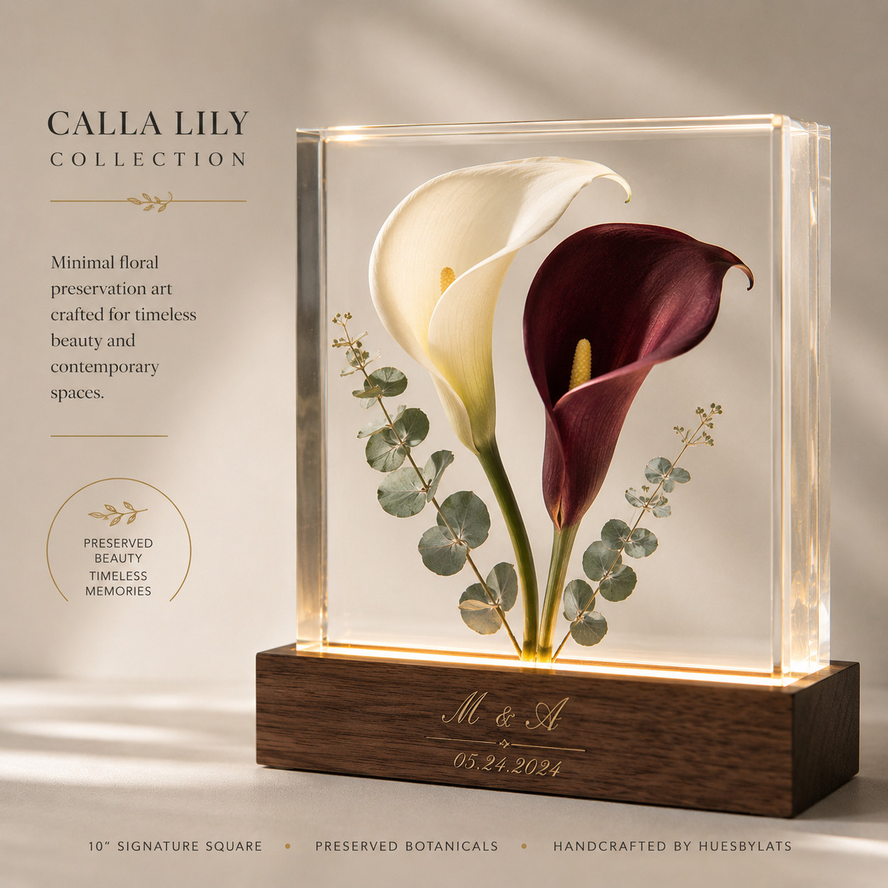 10" Signature Bloom Collection – Floral Preservation