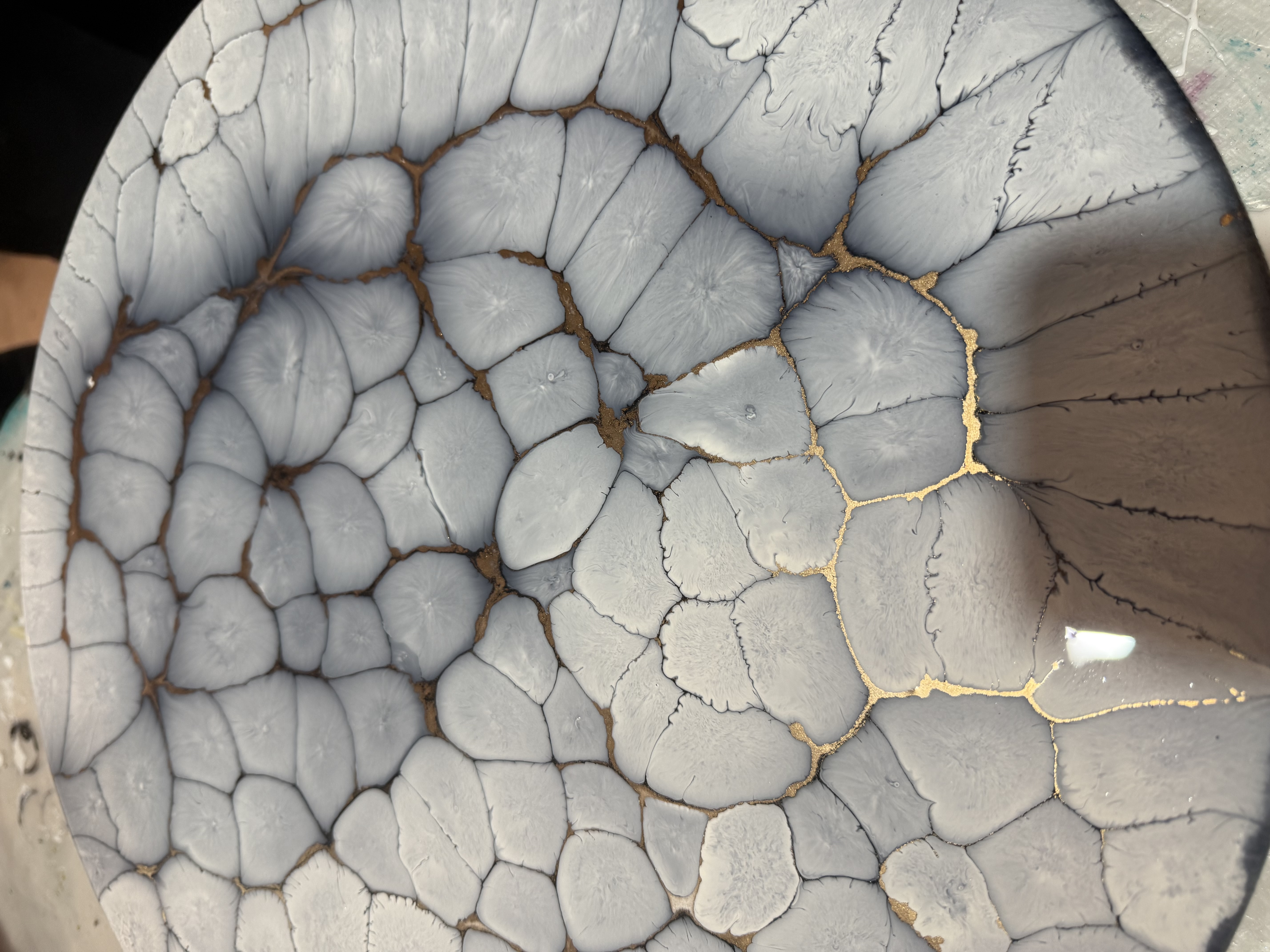 Geode / Galaxy / Pebble themed Tables