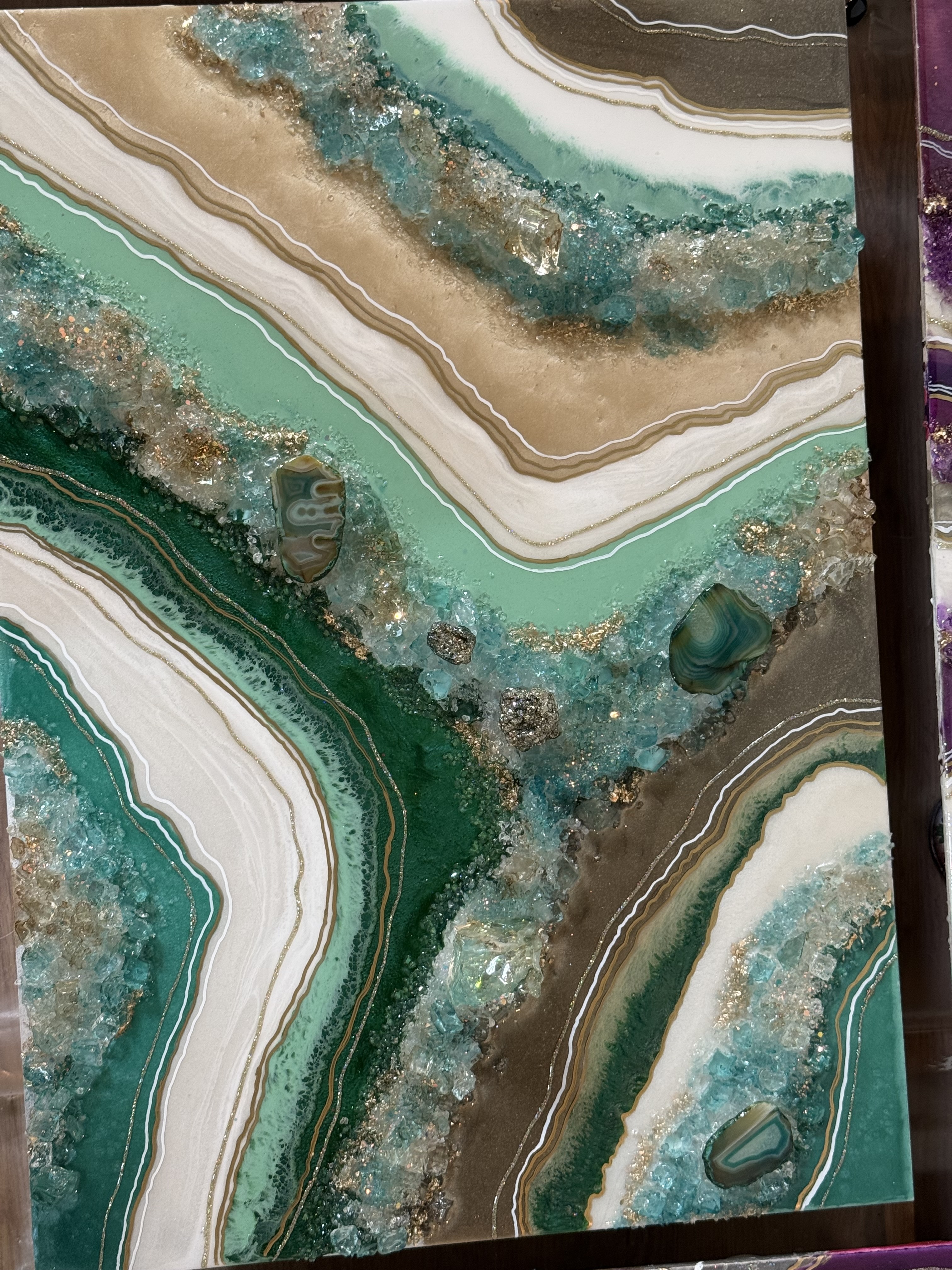 The Signature Geode Experience – Luxury Resin Art Workshop